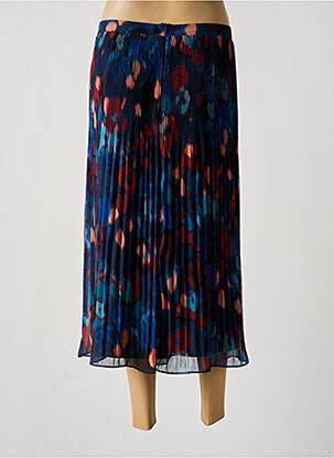 Jupe mi-longue taille normale bleu ESPRIT femme