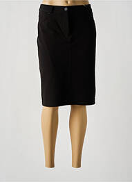 Jupe mi-longue doublure textile noir DIANE LAURY femme