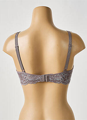 Soutien-gorge effet matière satinée haut soutien-gorge emboitant gris TRIUMPH femme
