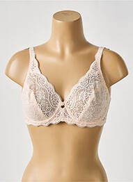 Soutien-gorge effet matière satinée haut soutien-gorge emboitant rose TRIUMPH femme