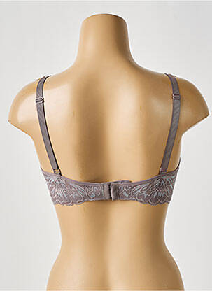 Soutien-gorge effet matière satinée haut soutien-gorge emboitant gris TRIUMPH femme