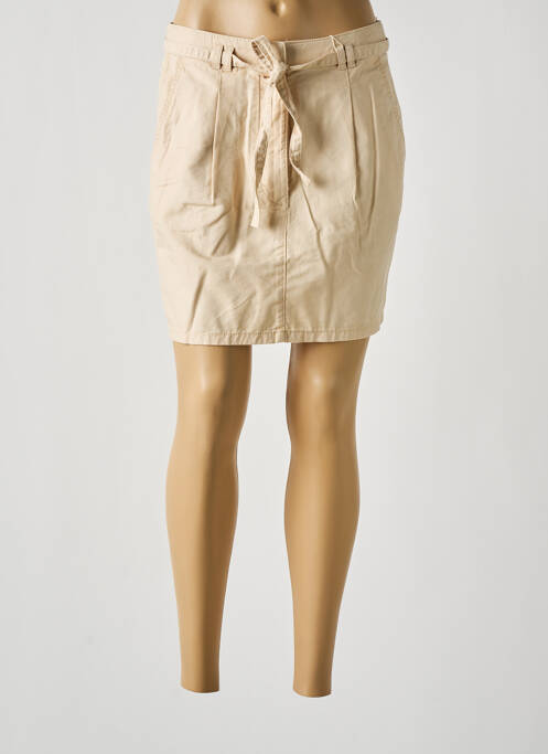 Jupe courte poches beige ESPRIT femme