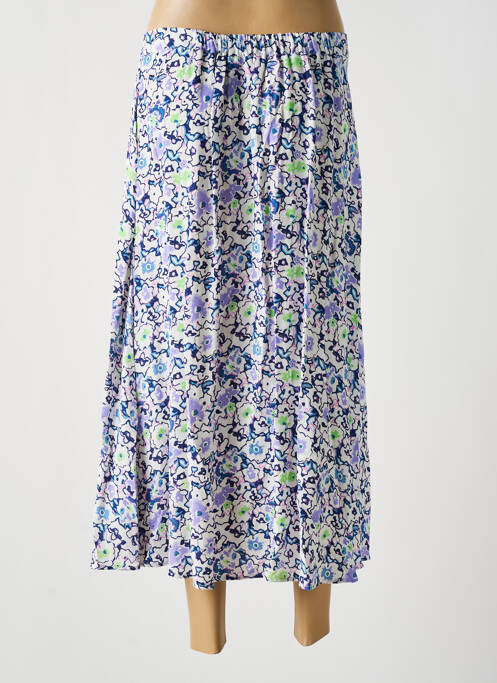 Jupe mi-longue bleu ESPRIT pour femme