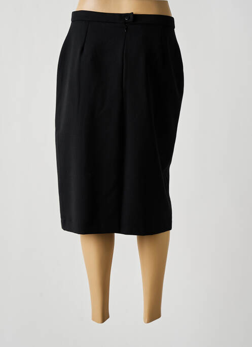 Jupe mi-longue noir GUY DUBOUIS pour femme