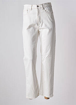 Jeans coupe droite taille normale taille normale beige ESPRIT femme