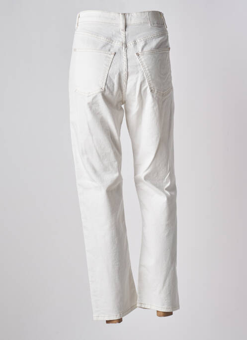 Jeans coupe droite taille normale taille normale beige ESPRIT femme