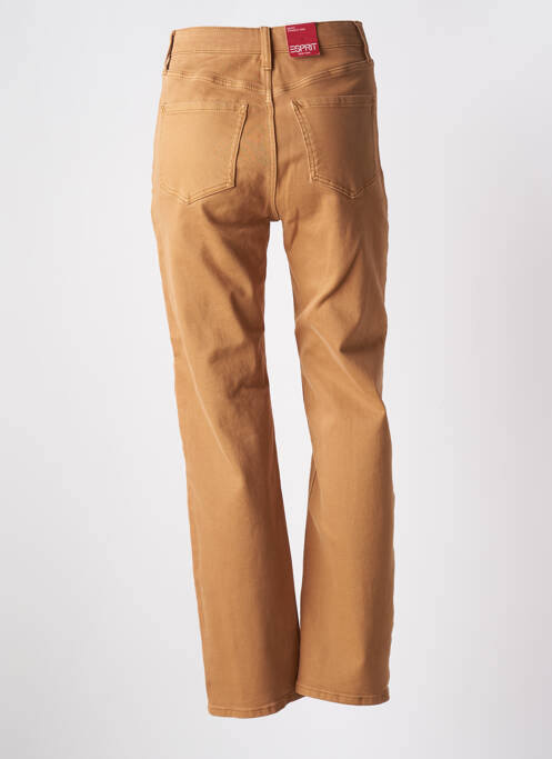 Pantalon droit marron ESPRIT femme