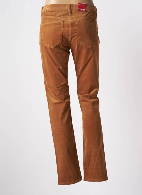 Pantalon slim marron ESPRIT pour femme