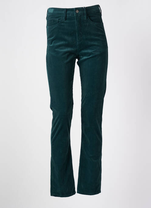 Pantalon slim vert ESPRIT DE FAMILLE pour femme