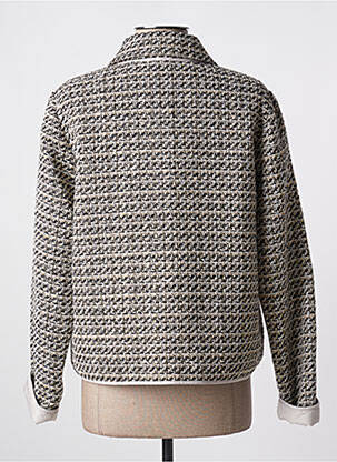 Veste chic manches longues gris DIANE LAURY femme