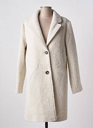 Manteau long beige DIANE LAURY pour femme