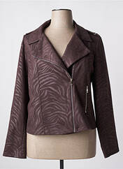 Veste casual marron DIANE LAURY pour femme seconde vue