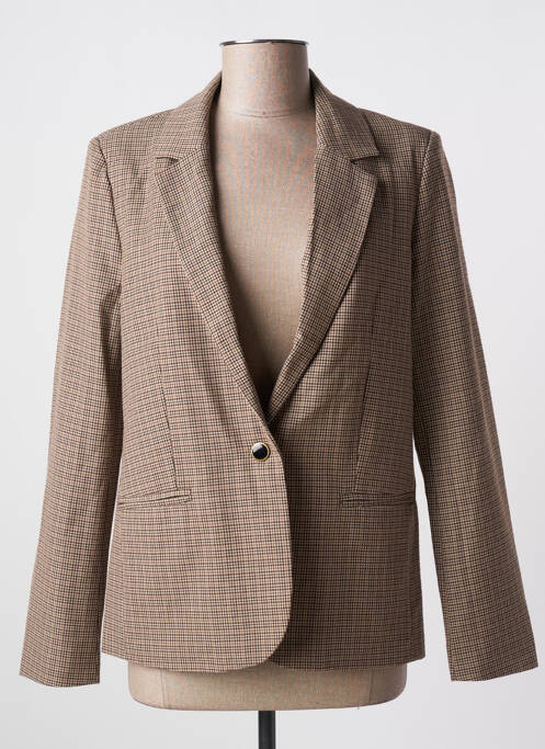 Blazer marron JULIE GUERLANDE pour femme