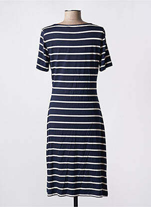 Robe mi-longue manches courtes manches courtes bleu BETTY BARCLAY femme