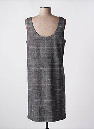 Robe mi-longue fines bretelles gris C'EST BEAU LA VIE femme