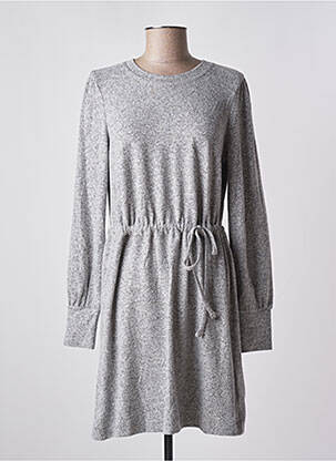 Robe courte manches longues manches longues gris ESPRIT femme