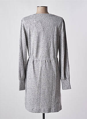 Robe courte manches longues manches longues gris ESPRIT femme