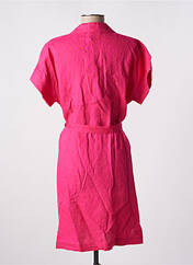 Robe mi-longue rose JULIE GUERLANDE pour femme seconde vue