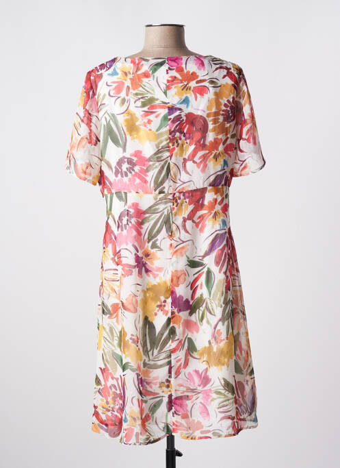 Robe mi-longue beige CHRISTINE LAURE pour femme