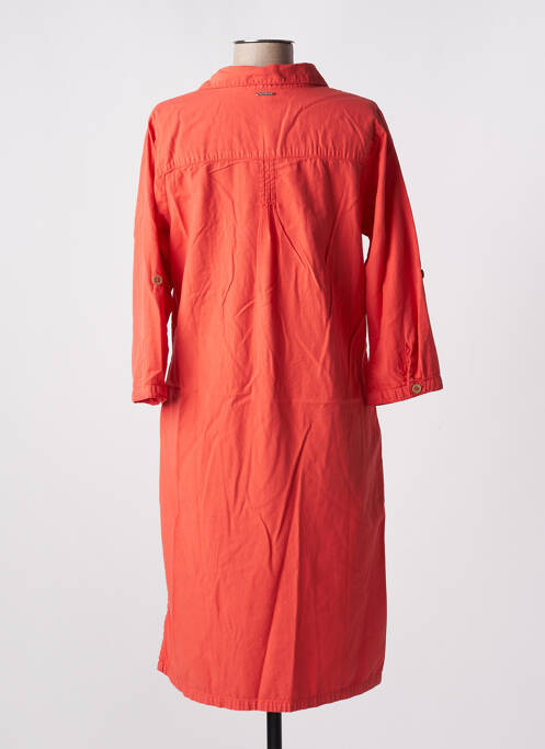 Robe mi-longue orange AGATHE & LOUISE pour femme