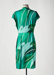 Robe mi-longue vert K-DESIGN pour femme seconde vue