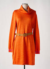 Robe pull orange PAUL BRIAL pour femme seconde vue