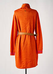 Robe pull orange PAUL BRIAL pour femme seconde vue