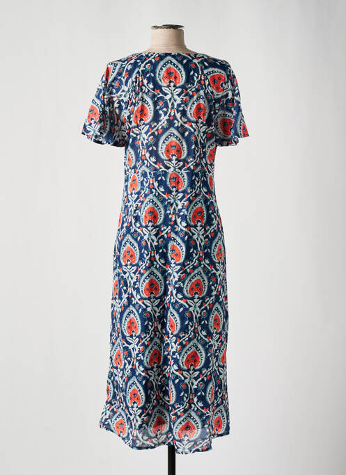 Robe mi-longue bleu LA FIANCÉE pour femme