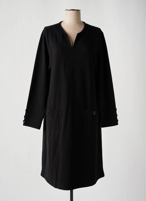 Robe mi-longue noir AGATHE & LOUISE pour femme