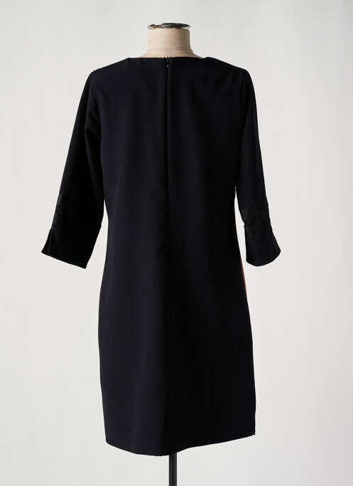 Robe mi-longue noir PAUL BRIAL pour femme