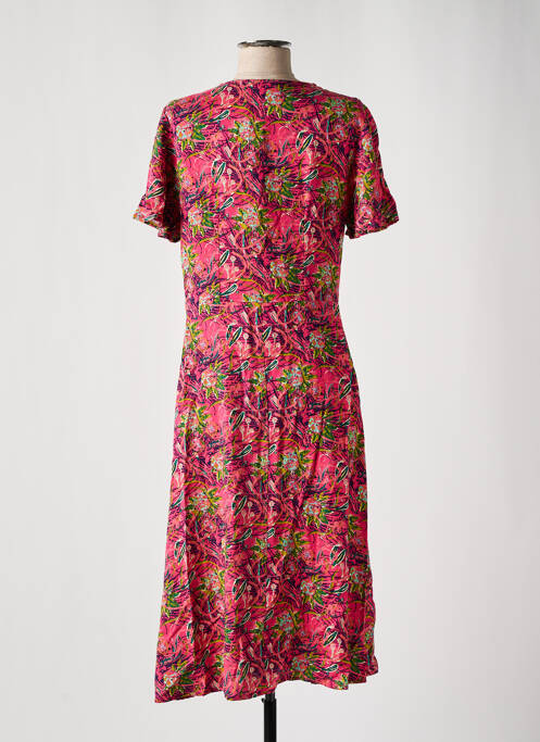 Robe mi-longue rose LA FIANCÉE pour femme