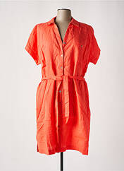 Robe mi-longue orange JULIE GUERLANDE pour femme seconde vue