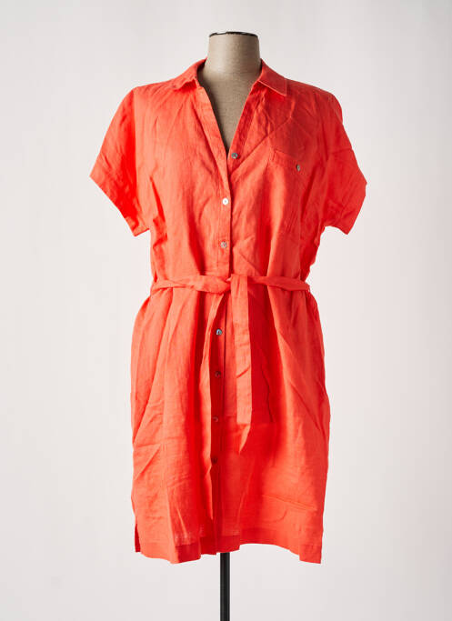 Robe mi-longue orange JULIE GUERLANDE pour femme