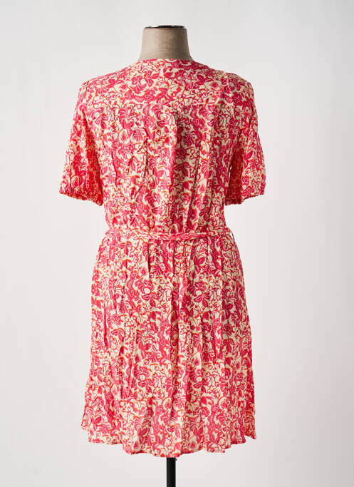 Robe mi-longue rose JULIE GUERLANDE pour femme