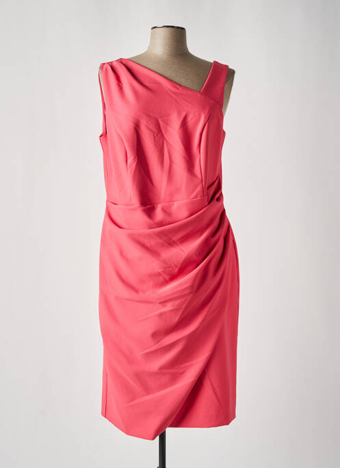 Robe mi-longue rose VERA MONT pour femme