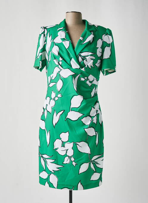 Robe mi-longue vert JOSEPH RIBKOFF pour femme