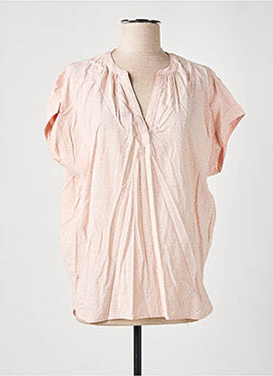 Top imprimé fantaisie manches courtes rose ESPRIT femme