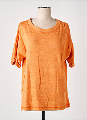 Top manches courtes manches courtes orange ESPRIT femme