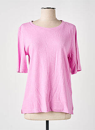 Top manches courtes manches courtes rose ESPRIT femme