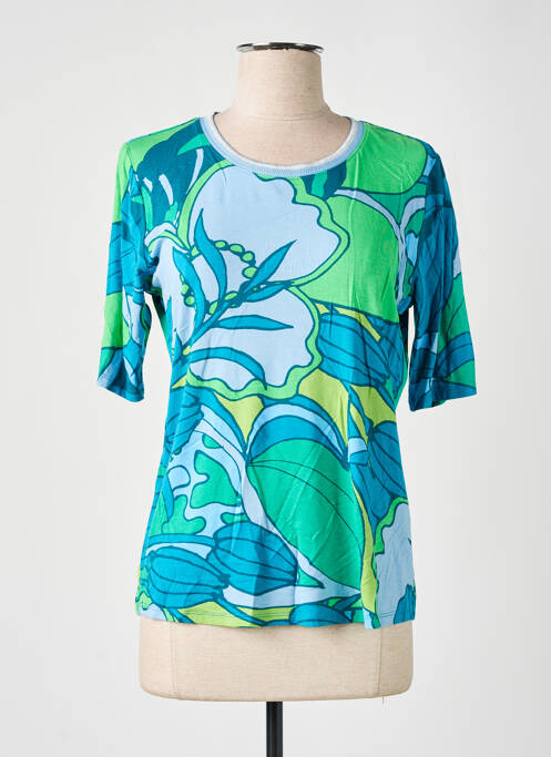 Top imprimé fantaisie manches courtes bleu BETTY BARCLAY femme