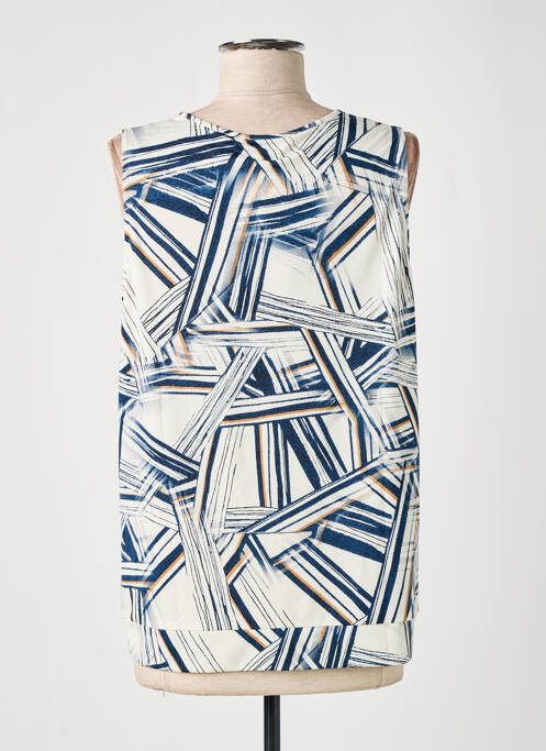 Débardeur bleu K-DESIGN pour femme