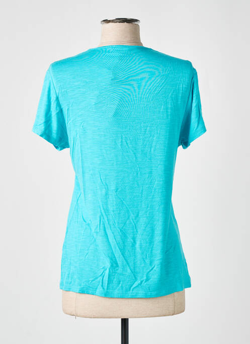 Top bleu MARBLE pour femme