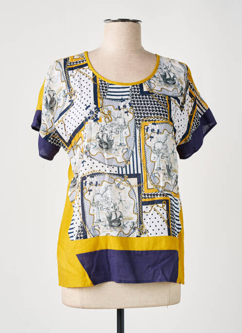 Top jaune MARINA RIVEIRO pour femme