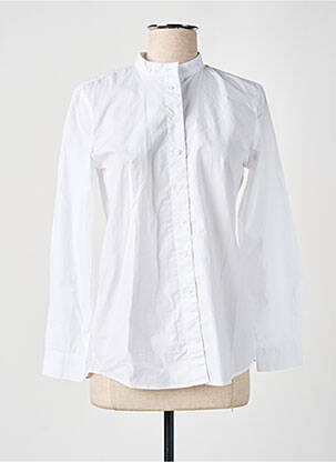 Chemisier coupe droite manches longues blanc ESPRIT femme