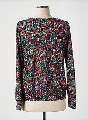 Top tissage crêpe manches longues noir DIANE LAURY femme