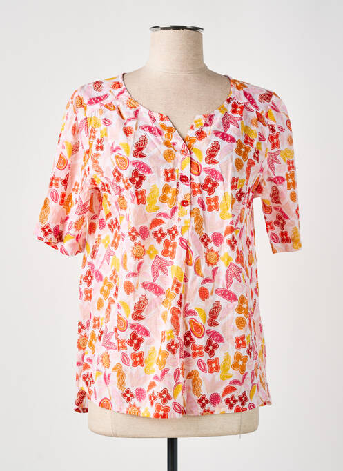 Blouse rose AGATHE & LOUISE pour femme