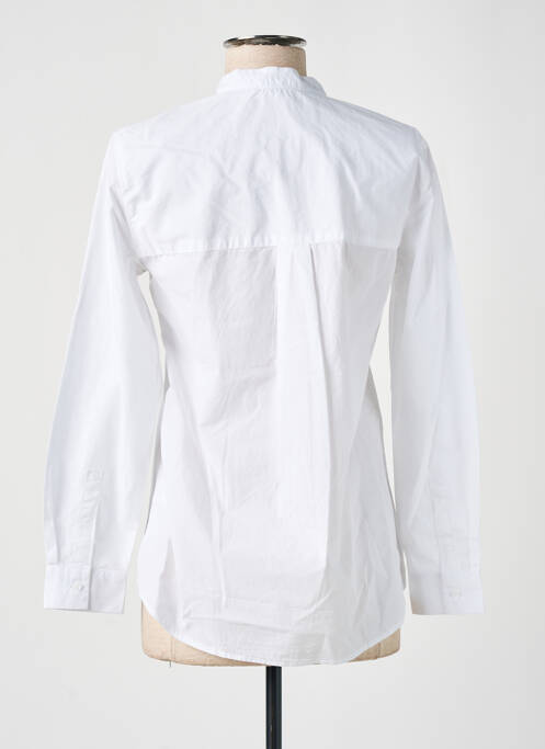 Chemisier coupe droite manches longues blanc ESPRIT femme