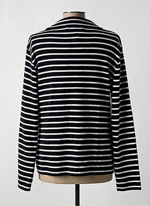 Gilet manches longues fermeture boutonnée sur le devant noir BREIZH ANGEL femme