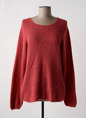 Pull rouge JULIE GUERLANDE pour femme