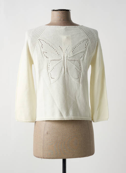 Gilet manches longues beige PULL & MAILLE pour femme